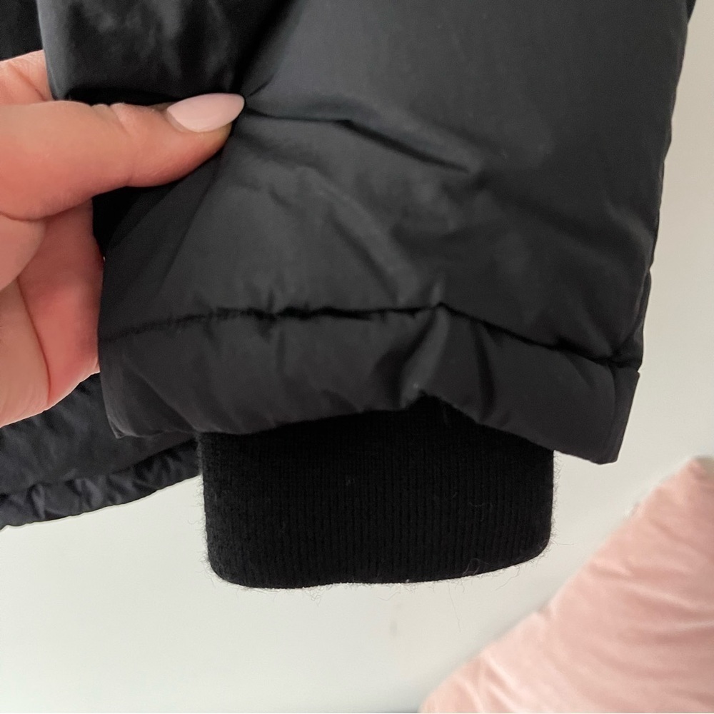 ❌SOLD ❌Aritzia Wilfred Free Archive Parka Hooded, quilted down parka black - Picture 8 of 16